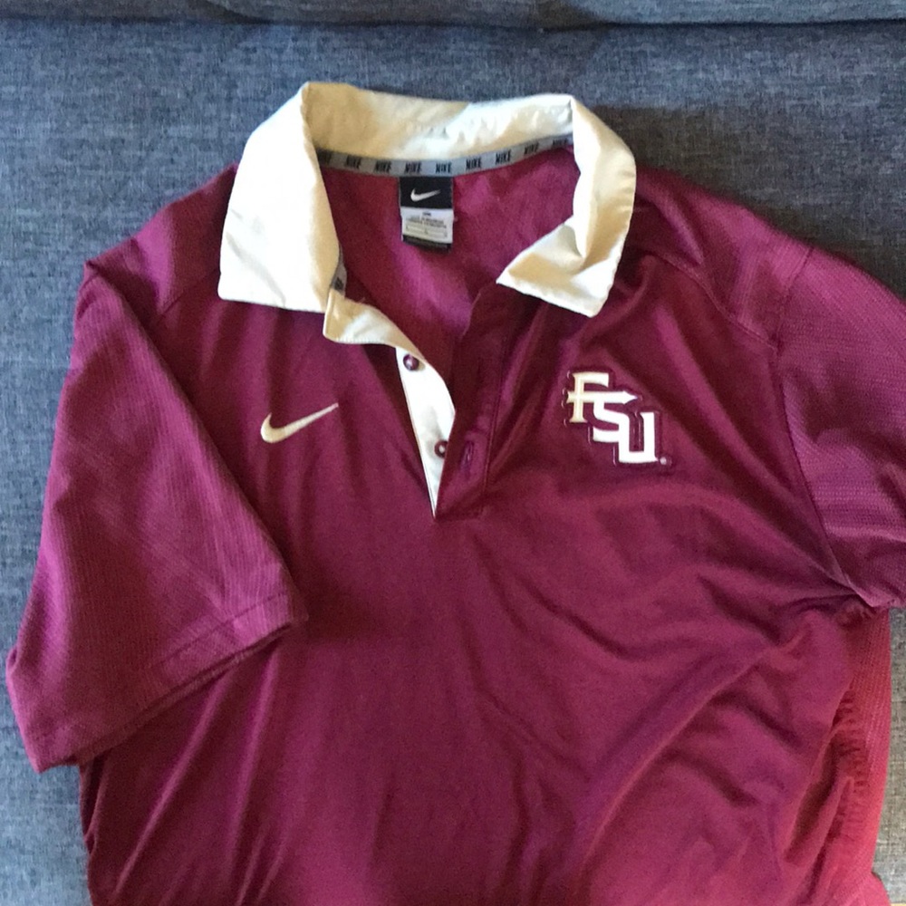 Nike FSU Seminoles Coaches Polo 2015 M Large